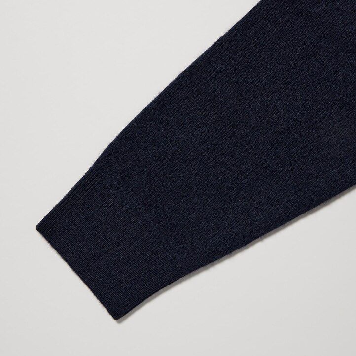 Dark Grey Uniqlo 100pct Cashmere Turtleneck Jumper | RHLPO-0513