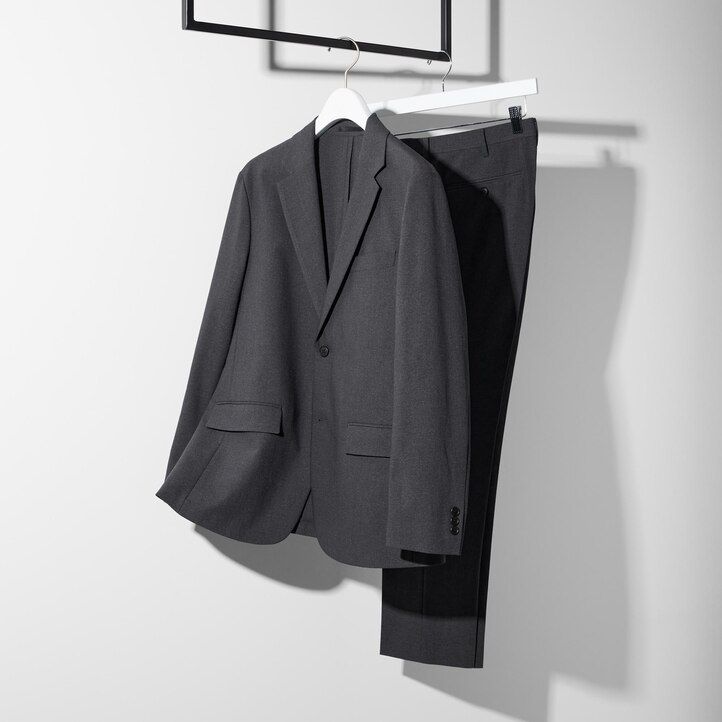 Dark Grey Uniqlo Airsense Ultra Light Wool Like Jacket | FDZHJ-3579