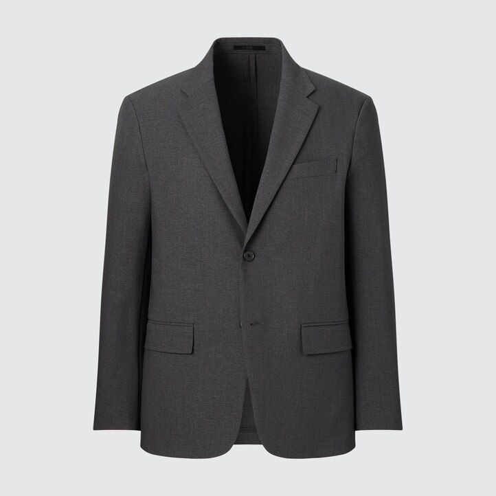 Dark Grey Uniqlo Airsense Ultra Light Wool Like Jacket | FDZHJ-3579