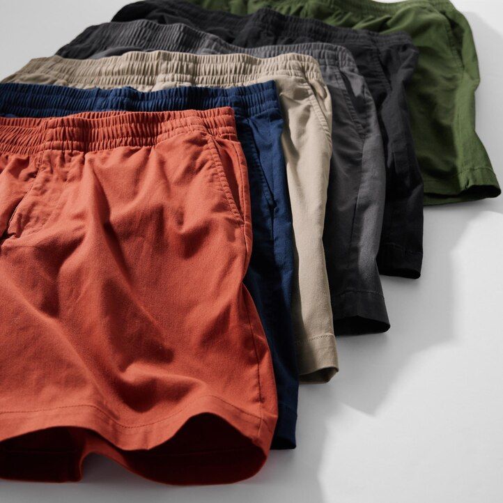 Dark Grey Uniqlo Dry Stretch Easy Shorts | CTMOH-1598