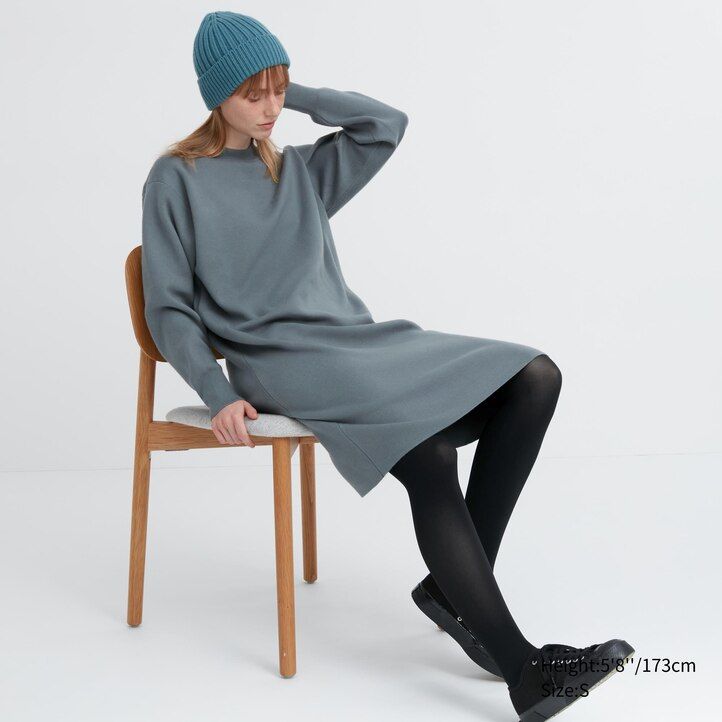 Dark Grey Uniqlo Heattech Thermal Tights | WVSEY-0913