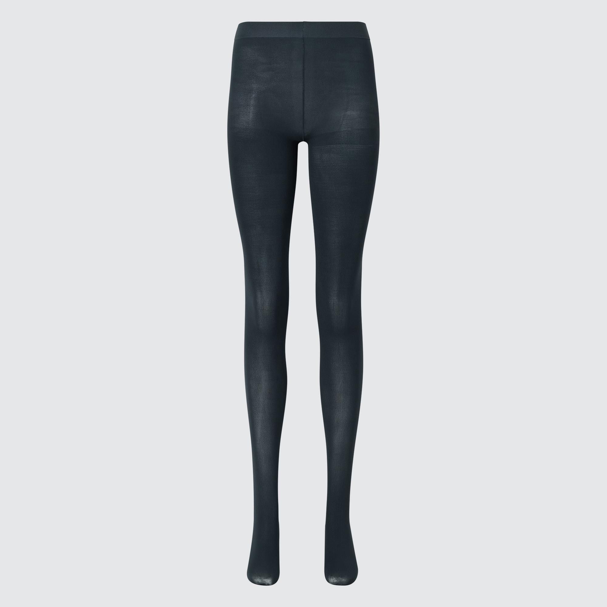 Dark Grey Uniqlo Heattech Thermal Tights | WVSEY-0913