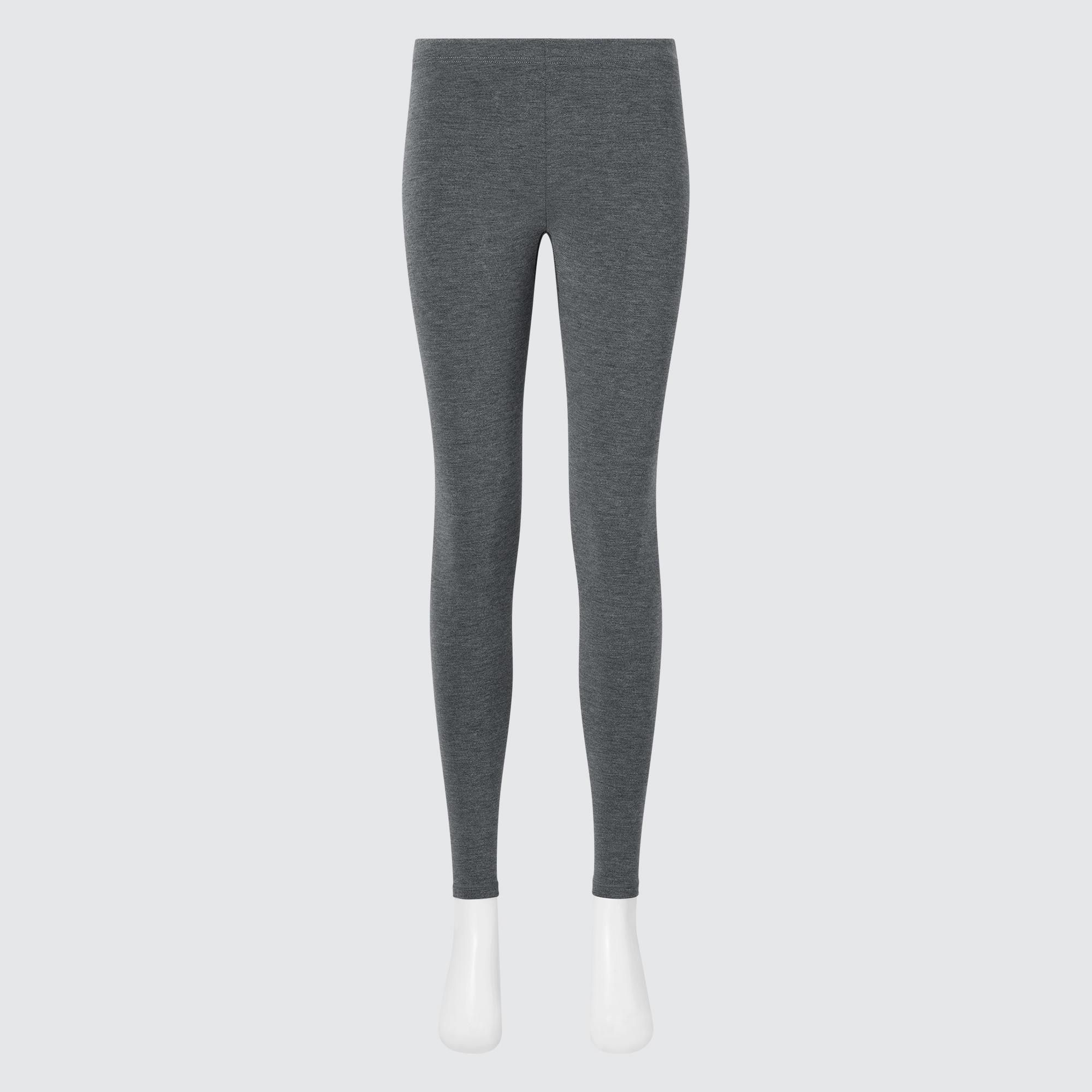 Dark Grey Uniqlo Heattech Ultra Warm Thermal Leggings | PZHCF-9350