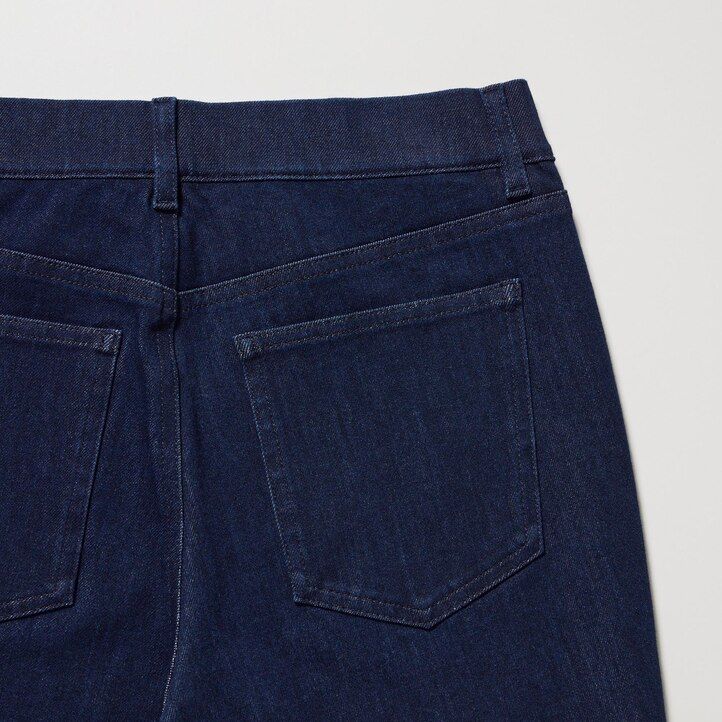 Dark Grey Uniqlo Ultra Stretch Denim Leggings | ICMOA-5137