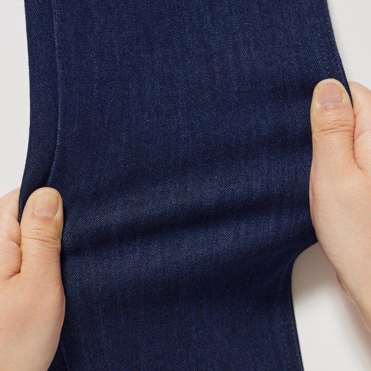 Dark Grey Uniqlo Ultra Stretch Denim Leggings | ICMOA-5137