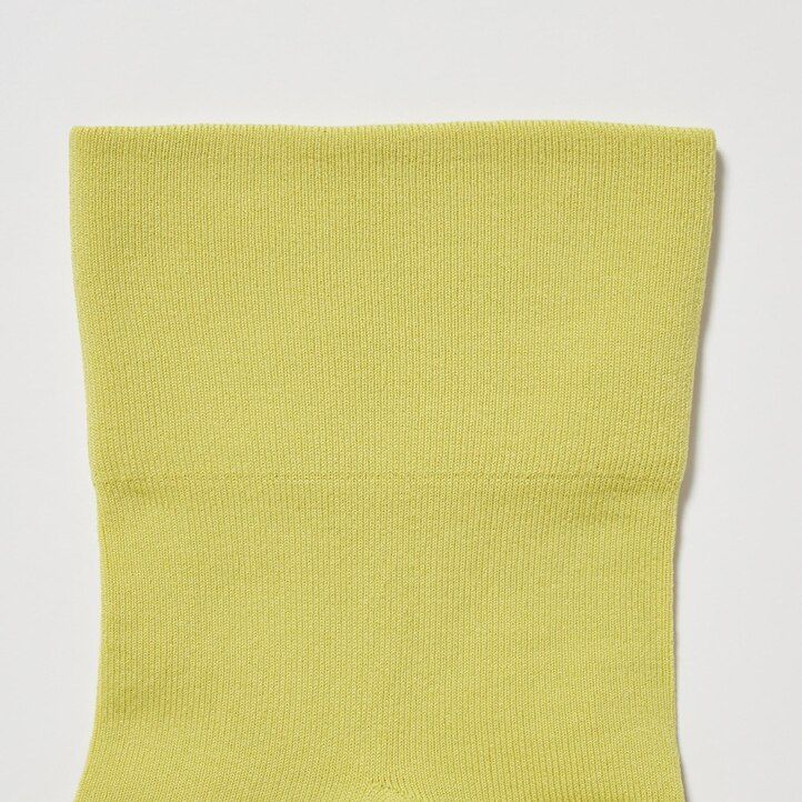 Green Uniqlo Crew Tapered Socks Three Pairs | IJOTF-8492