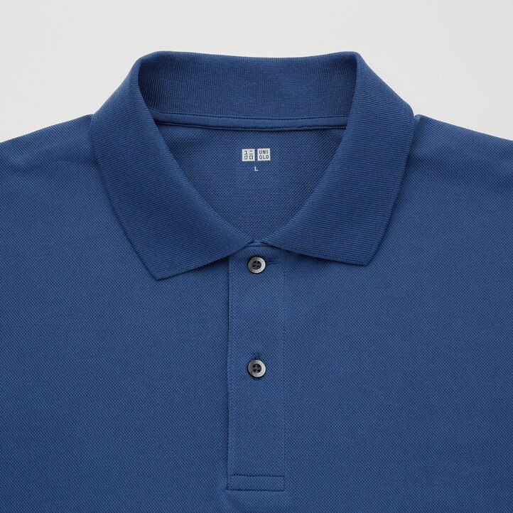 Green Uniqlo Dry Pique Polo Shirt | GQVPA-4271