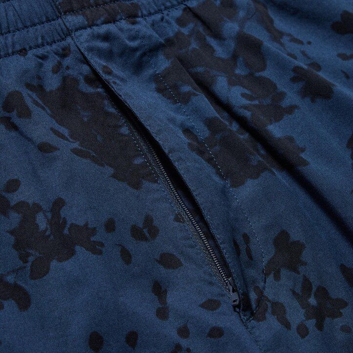 Green Uniqlo Dry Stretch Leaf Print Easy Shorts | OANXE-3107