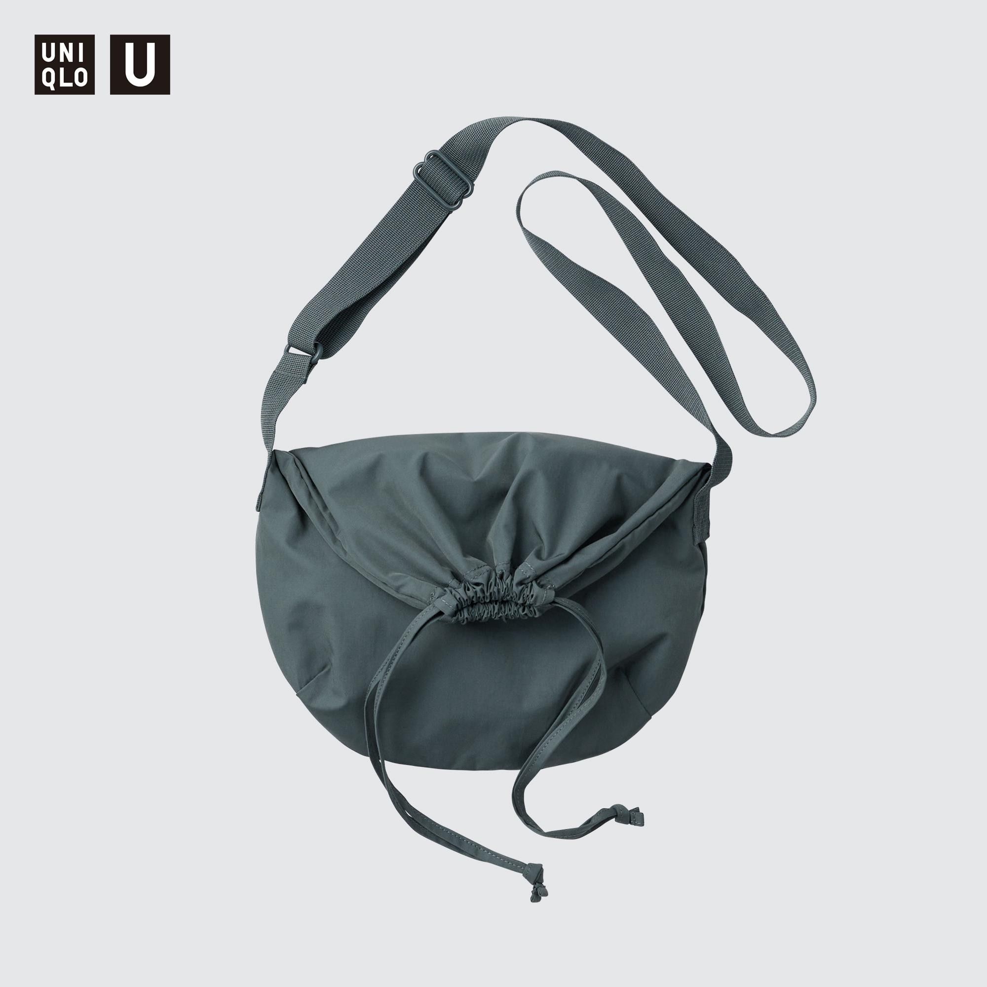 Green Uniqlo Mini Drawstring Bag | WXNQI-3271