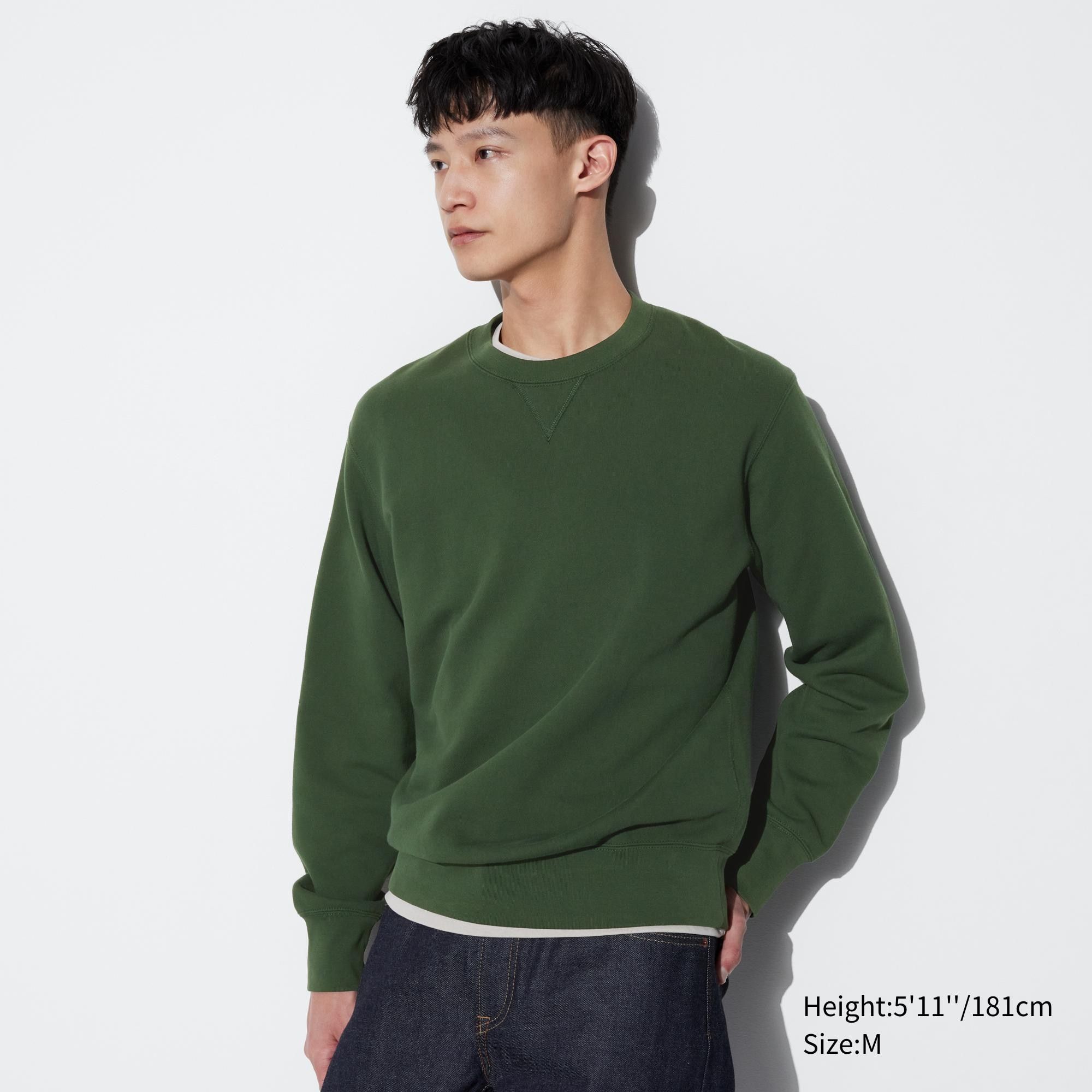 Green Uniqlo Sweatshirt | OGSHQ-6517