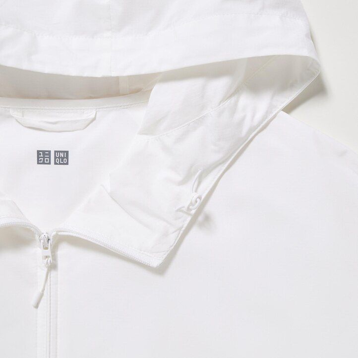 Green Uniqlo Uv Protection Pocketable Parka | TVBHE-5704