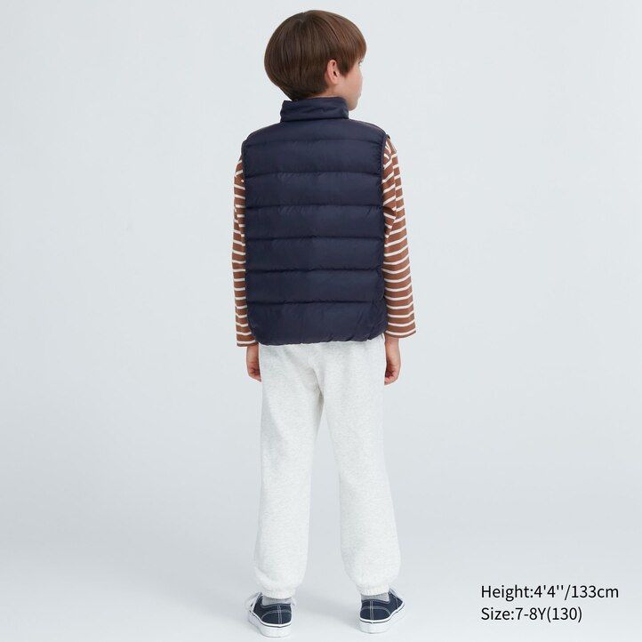 Green Uniqlo Warm Padded Washable Vest Water Repellent | PCKAW-5103