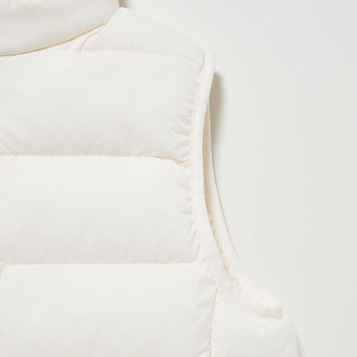 Green Uniqlo Warm Padded Washable Vest Water Repellent | PCKAW-5103