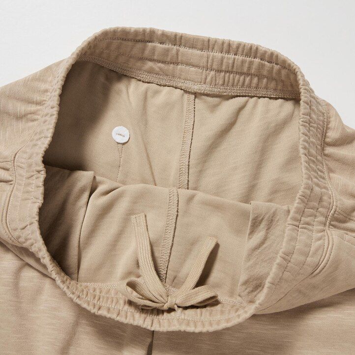 Grey Uniqlo Airism Cotton Easy Shorts | LIYRE-8102
