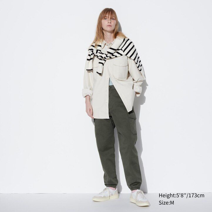 Grey Uniqlo Cargo Joggers | NWHAV-7095
