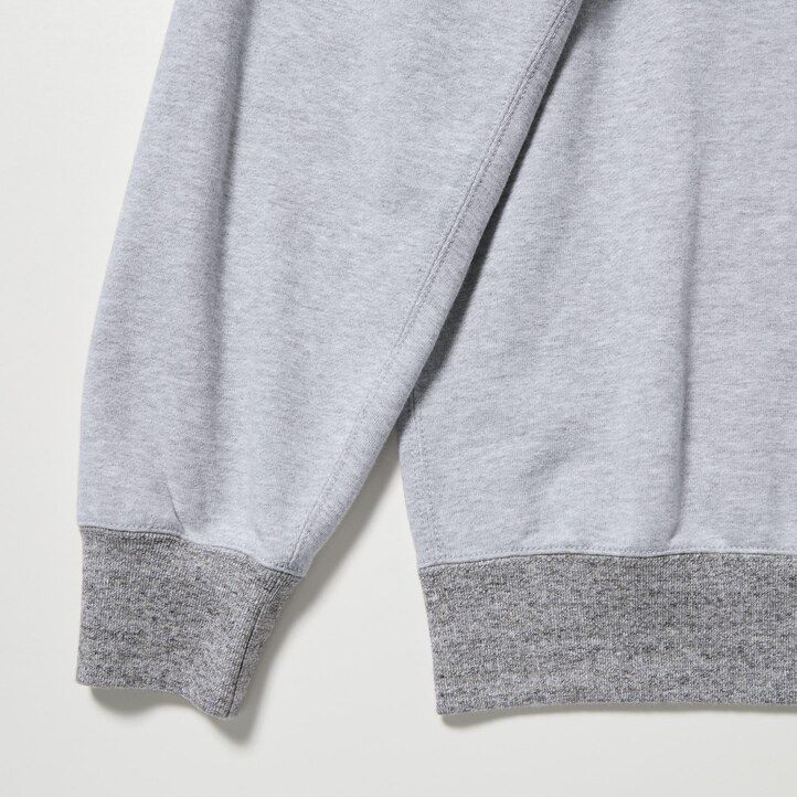 Grey Uniqlo College Sweatshirt | BHPMY-2130