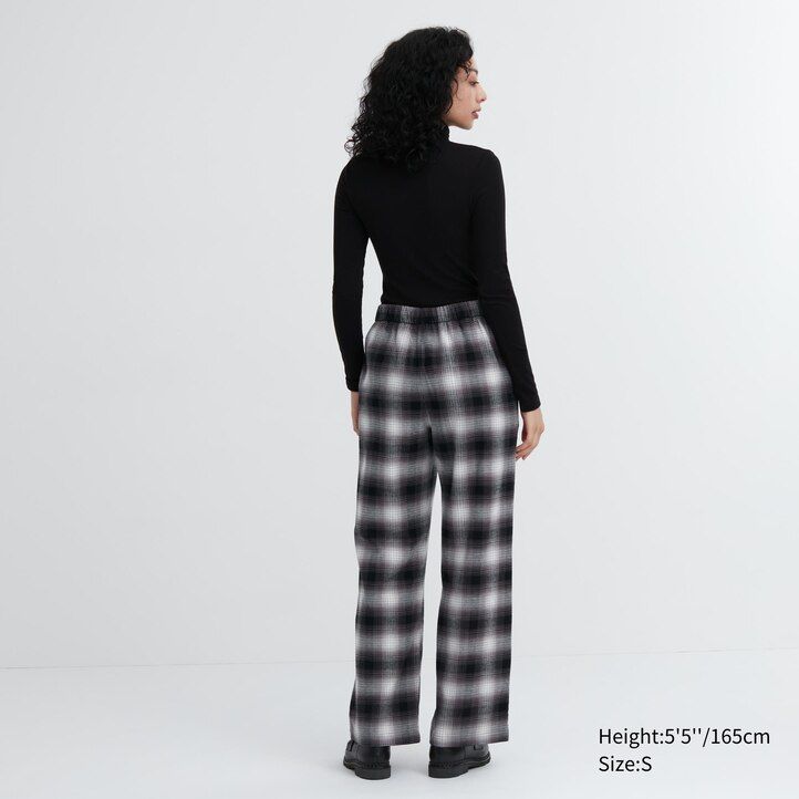 Grey Uniqlo Flannel Trousers | JKGVY-2109