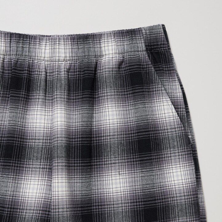 Grey Uniqlo Flannel Trousers | JKGVY-2109