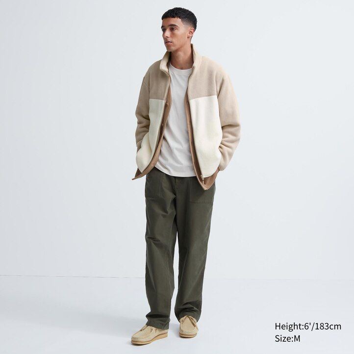 Grey Uniqlo Fleece Zipped Jacket | MAUNE-1089
