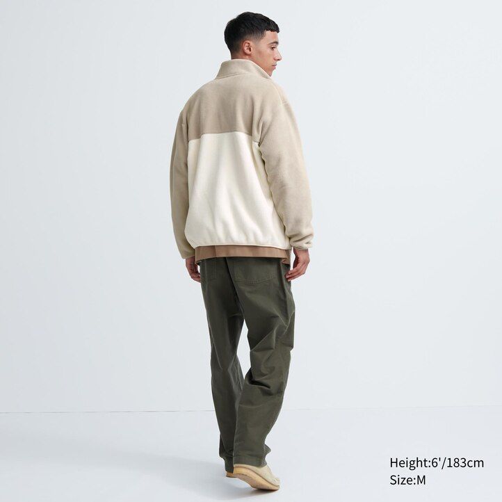 Grey Uniqlo Fleece Zipped Jacket | MAUNE-1089