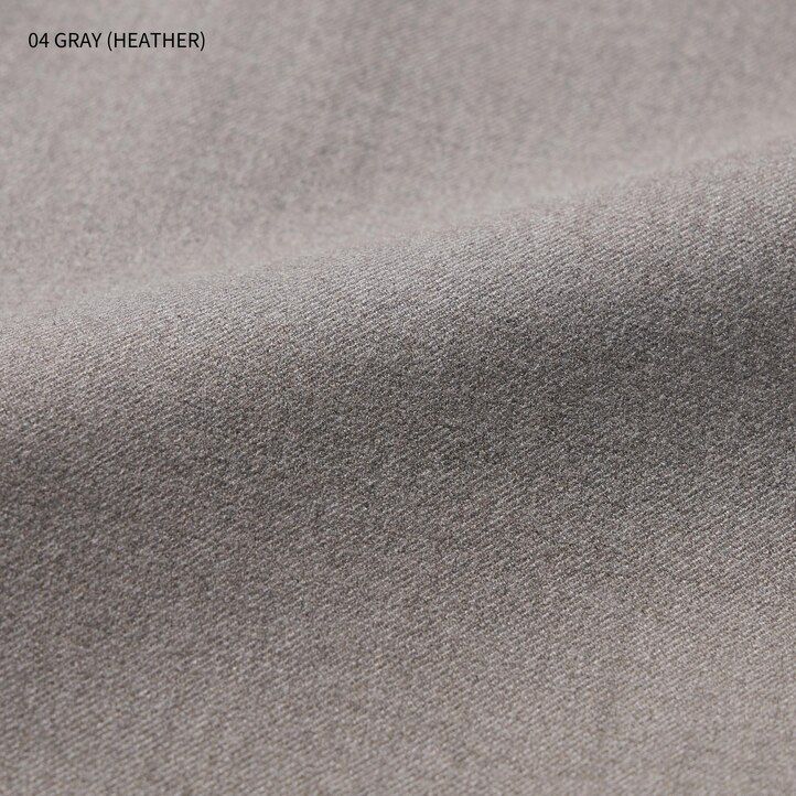 Grey Uniqlo Heattech Pleated Trousers | EGILJ-9302