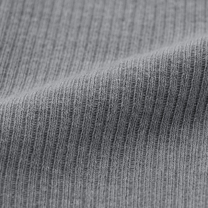 Grey Uniqlo Heattech Ribbed Knitted Thermal Tights | ZAIKY-9478