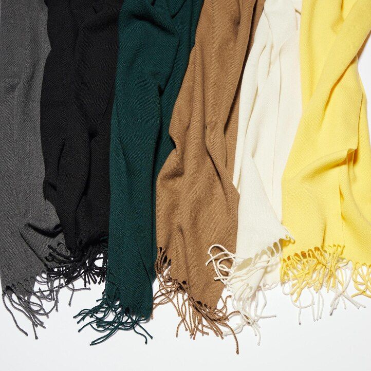 Grey Uniqlo Heattech Scarf | MFPBL-1546