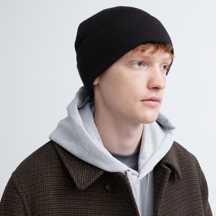 Grey Uniqlo Heattech Watch Cap | DTFUC-4719