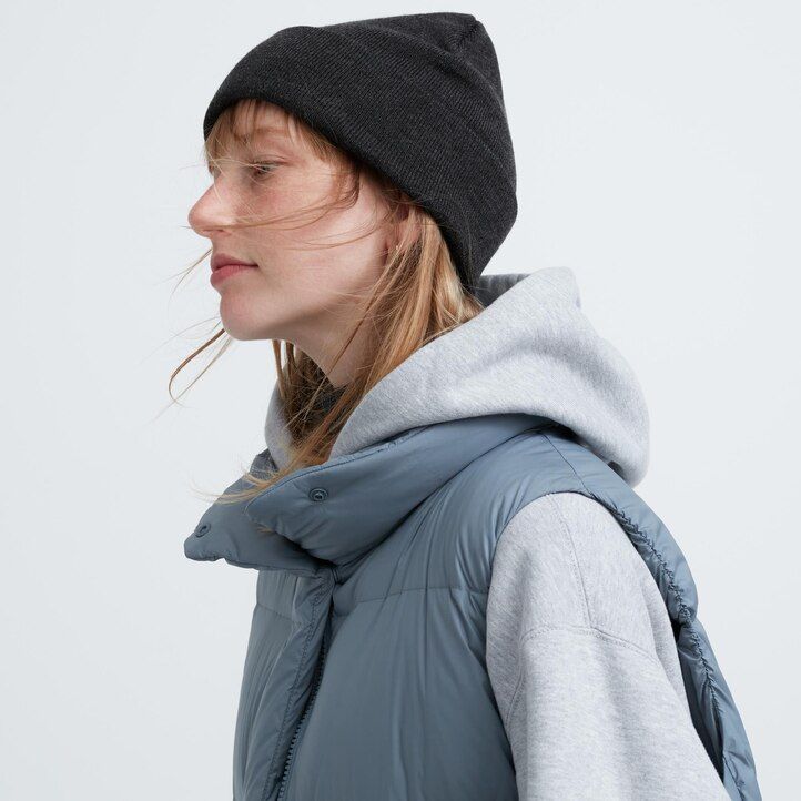 Grey Uniqlo Heattech Watch Cap | DTFUC-4719