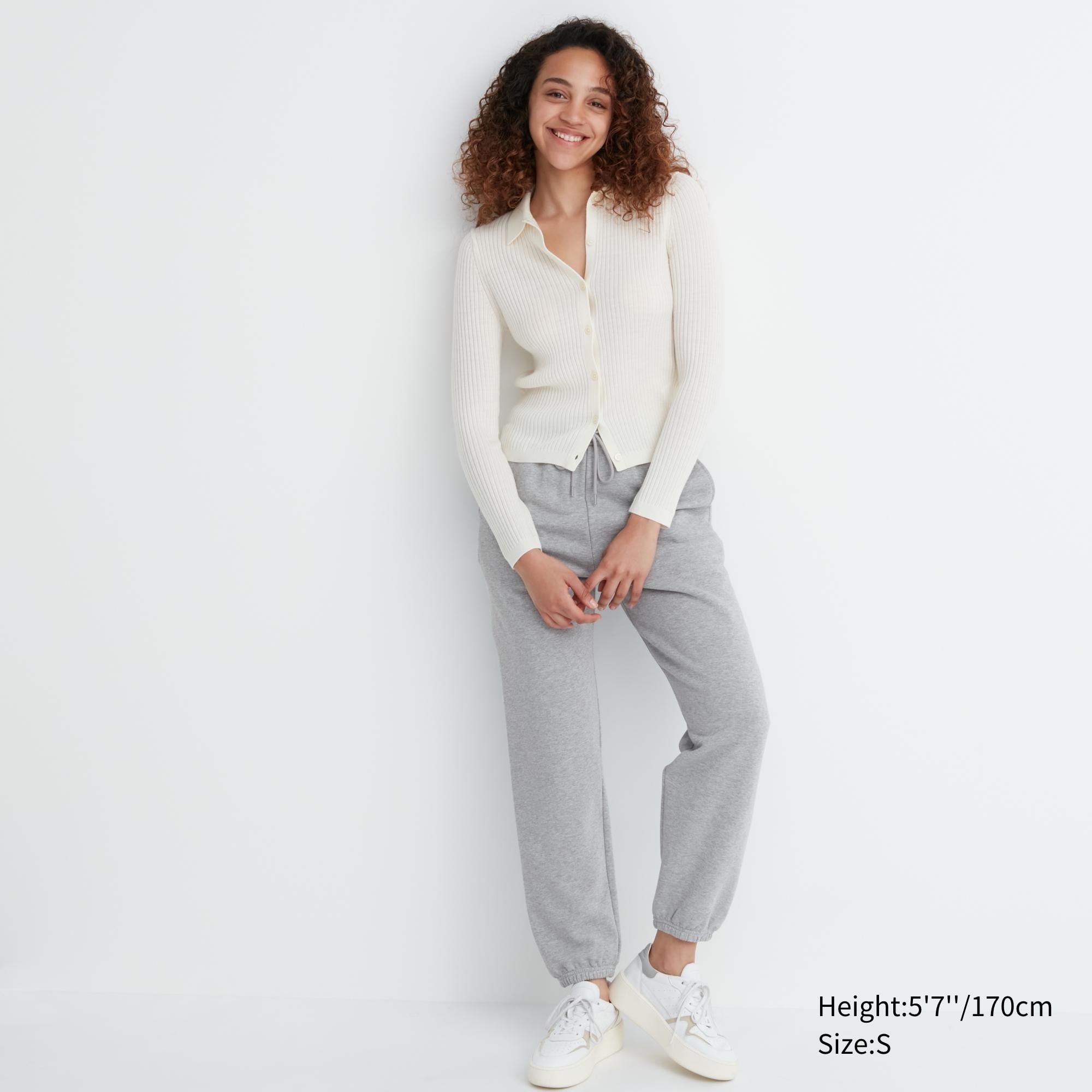 Grey Uniqlo Joggers | JIBFU-4196