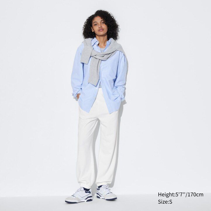 Grey Uniqlo Joggers | VLQAB-7394