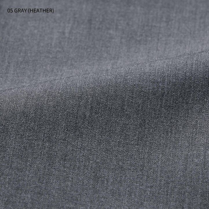 Grey Uniqlo Pleated Wide Leg Trousers Long | OFBRQ-5097