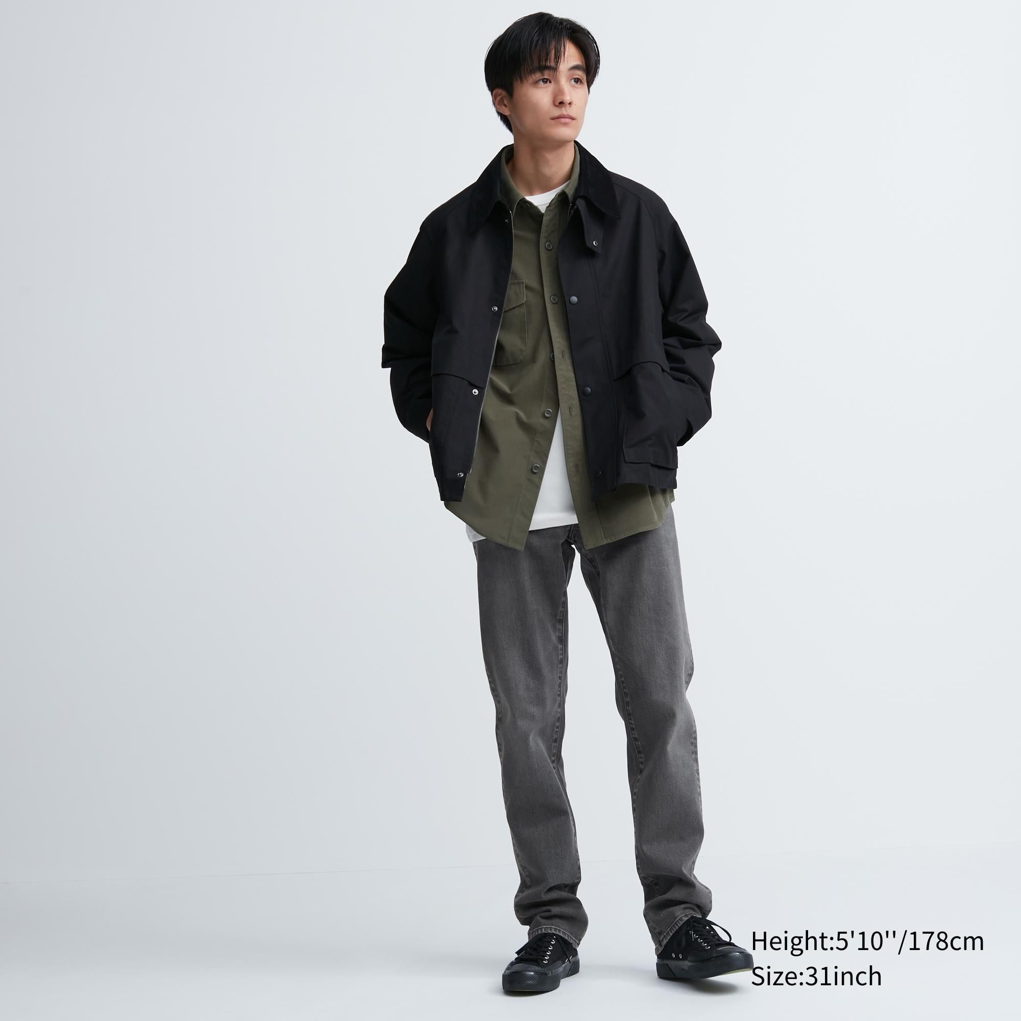 Grey Uniqlo Slim Fit Jeans | DGBPW-1594