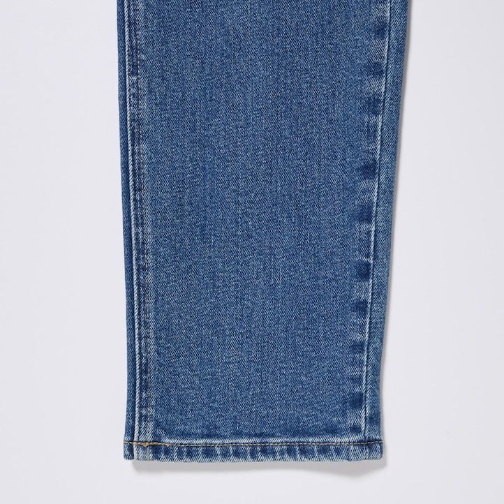 Grey Uniqlo Slim Fit Straight Leg Jeans | VFTAS-9523