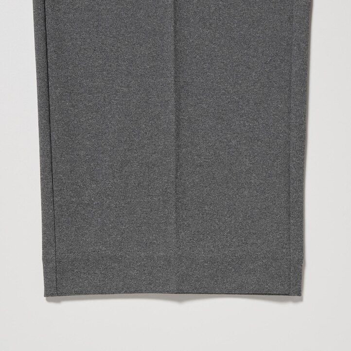 Grey Uniqlo Smart Ultra Stretch Ankle Length Trousers Long | XKYWA-7498