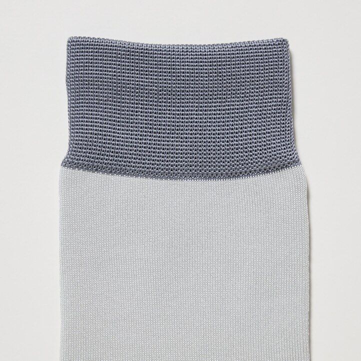 Grey Uniqlo Socks Three Pairs | OAJRQ-7140