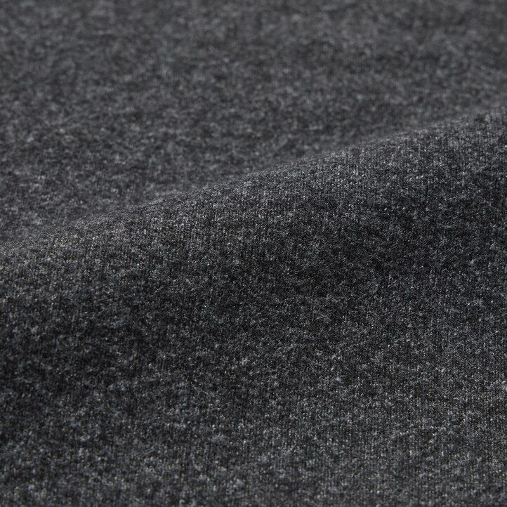 Grey Uniqlo Soft Fleece Crew Neck Long Sleeved T-Shirt | GDIQM-8740