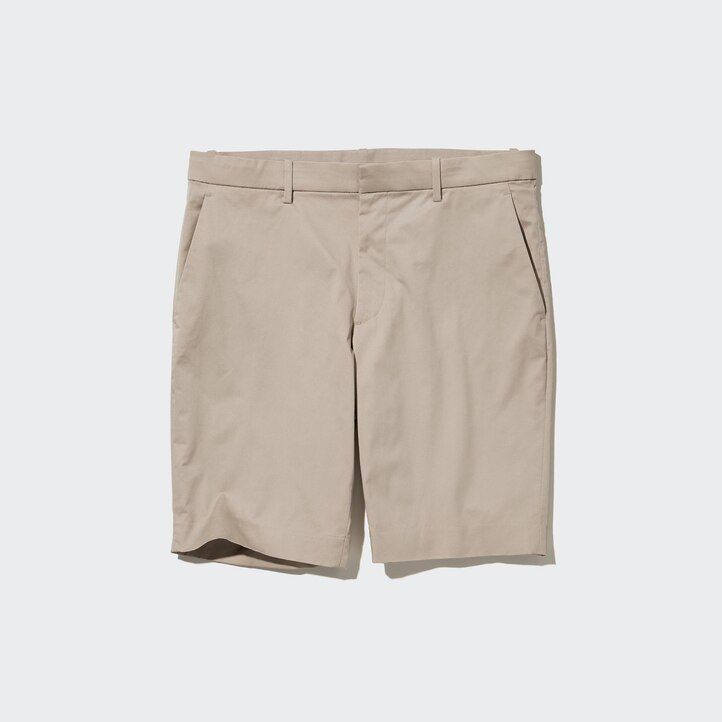 Grey Uniqlo Stretch Slim Fit Shorts | CBUNT-9012
