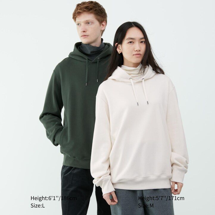 Grey Uniqlo Sweat Pullover Hoodie | NXFDL-5846