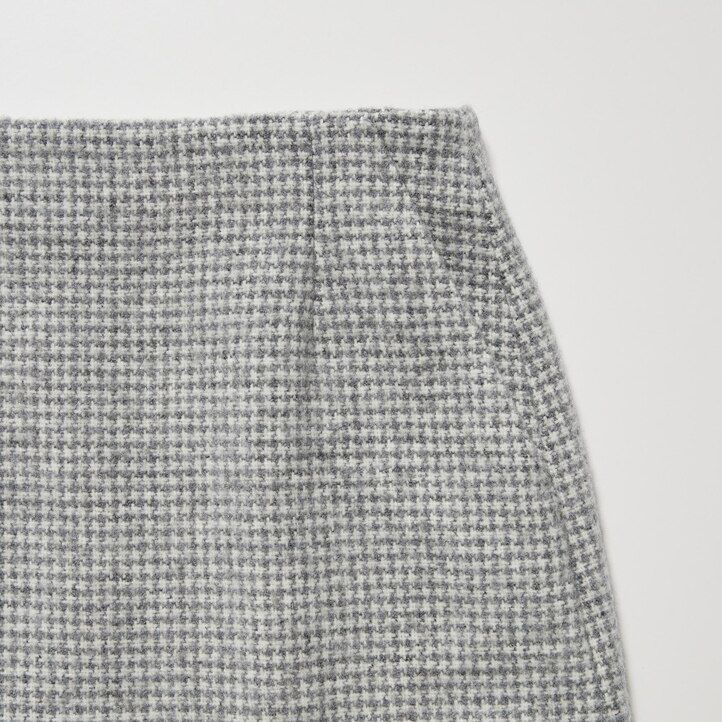 Grey Uniqlo Tweed Mini Skirt | SCBJQ-2178