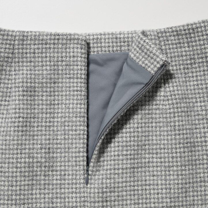Grey Uniqlo Tweed Mini Skirt | SCBJQ-2178