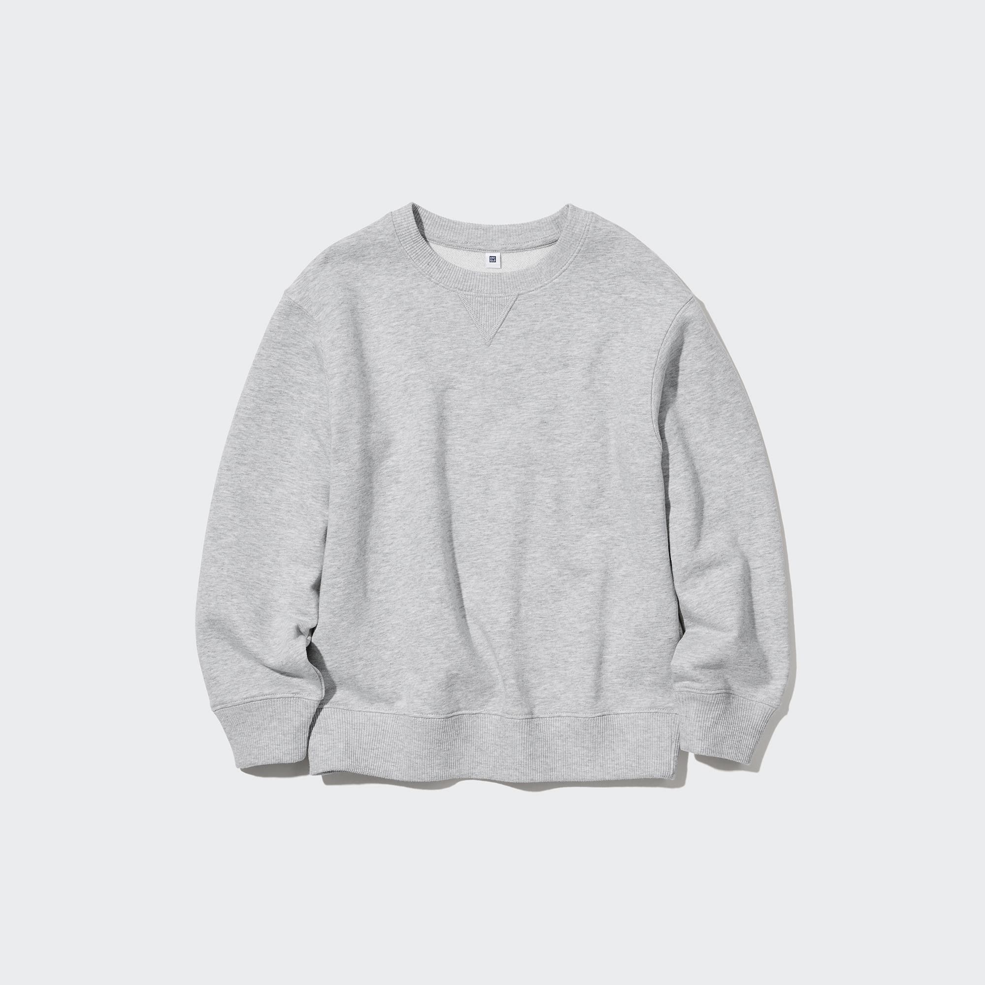 Grey Uniqlo Ultra Stretch Soft Sweatshirt | VUIQH-3098