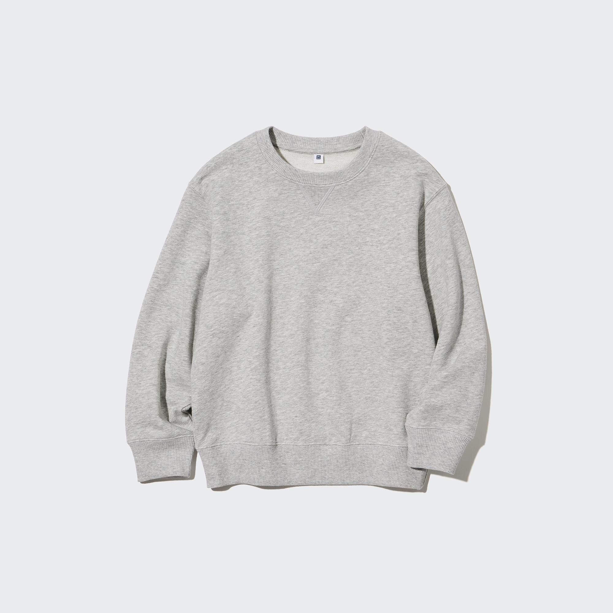 Grey Uniqlo Ultra Stretch Soft Sweatshirt | YLIRV-4759