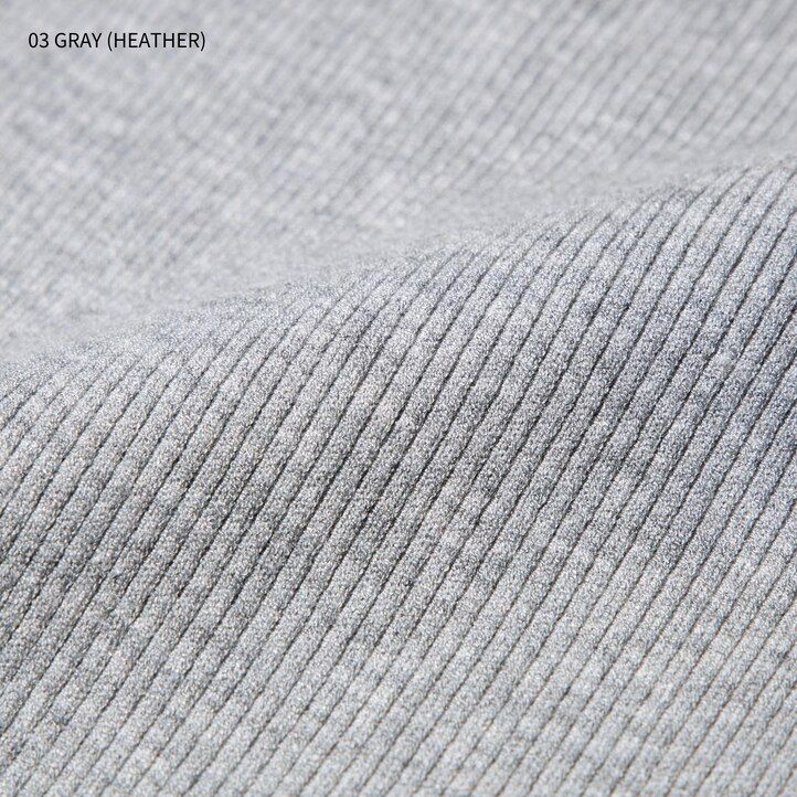 Grey Uniqlo Washable Knit Ribbed Trousers | EPMQX-0456
