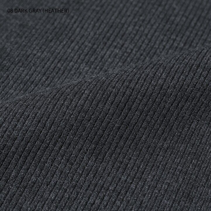 Grey Uniqlo Washable Knit Ribbed Trousers | EPMQX-0456