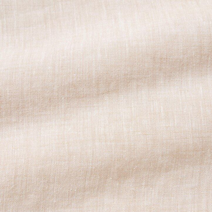 Light Green Uniqlo 100pct Premium Linen Regular FiT-Shirt Regular Collar | XHKFR-8142