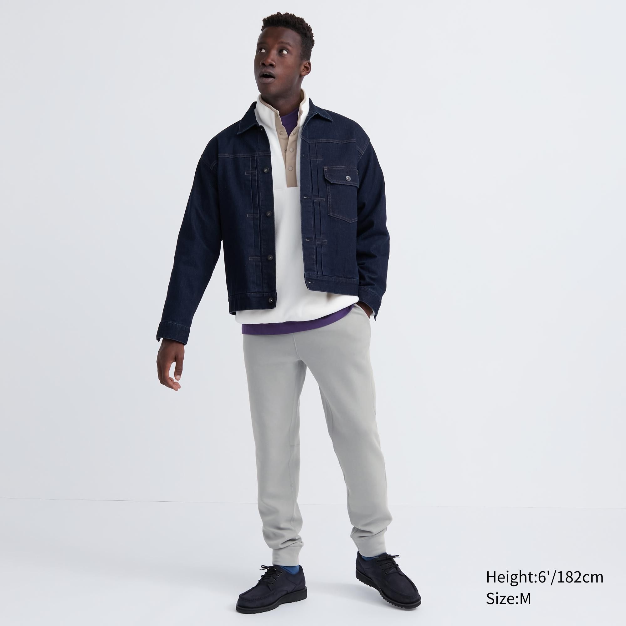 Light Grey Uniqlo Dry Stretch Joggers | KWZPX-6821