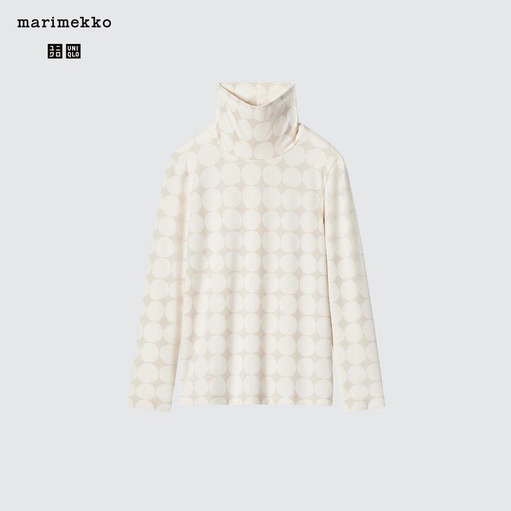 Light Grey Uniqlo Girls Heattech Turtleneck Long Sleeved Thermal Top | RWKHJ-6732