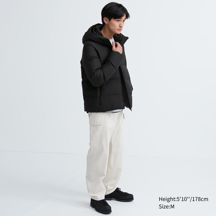Light Grey Uniqlo Seamless Down 3d Cut Parka | YFICE-8709