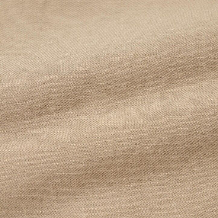 Mustard Uniqlo Linen Blend Shorts | UMSLQ-3105
